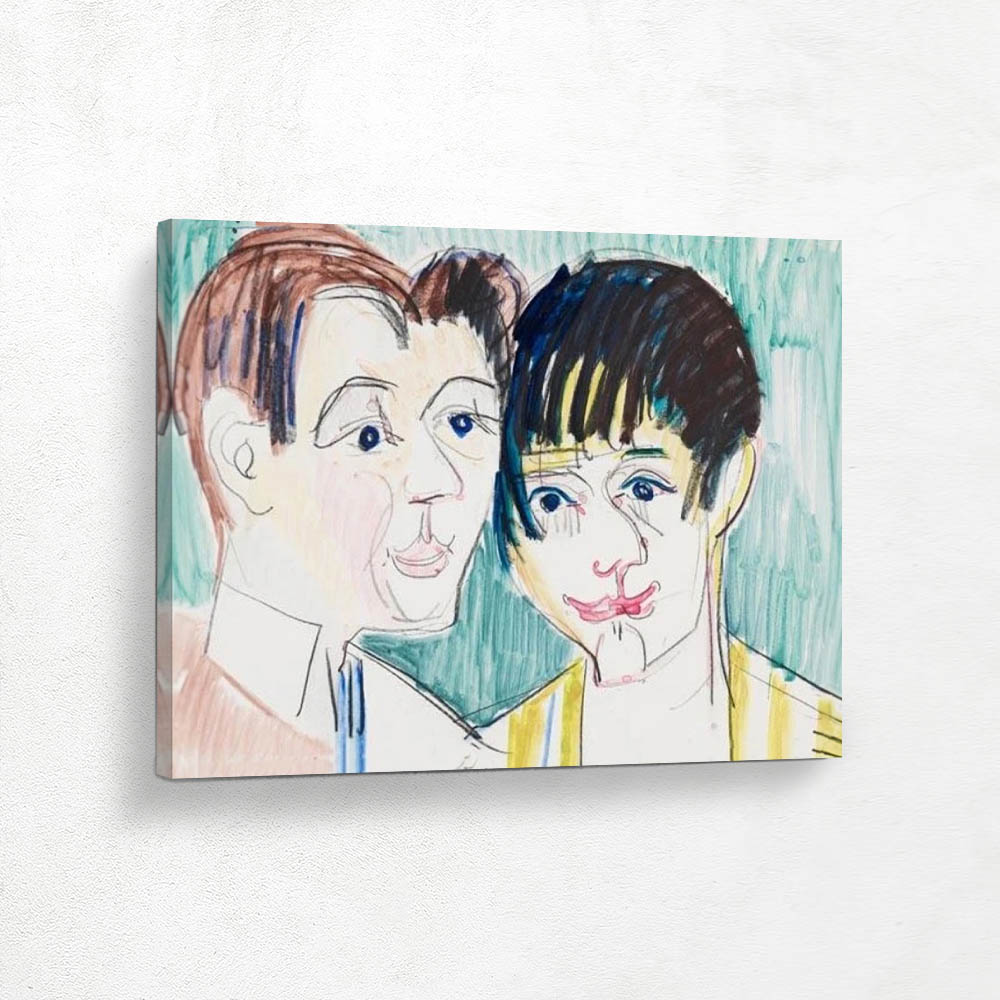 Double portrait,
