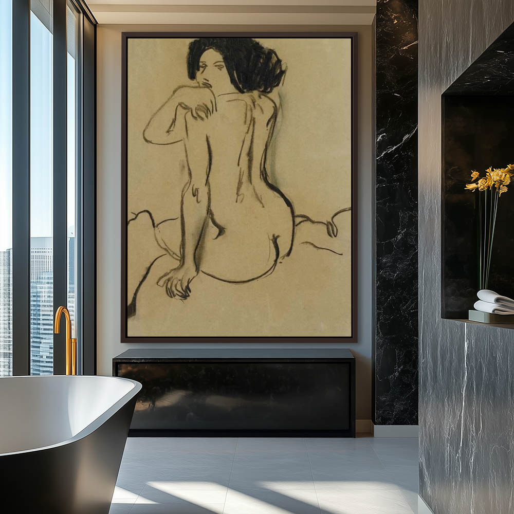 Female back nude - Image 3