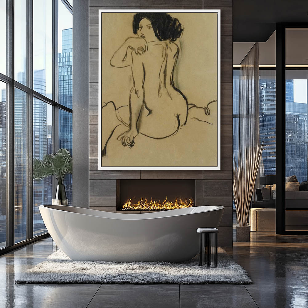 Female back nude - Image 4