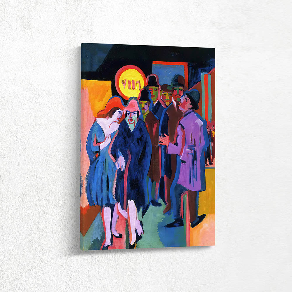 Nocturnal streetscape