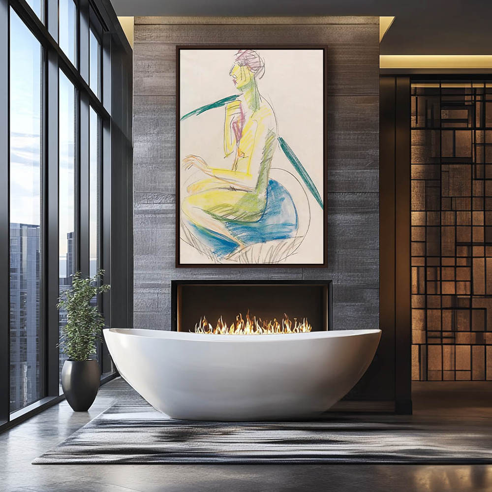 Nude in the Tub, - Image 3