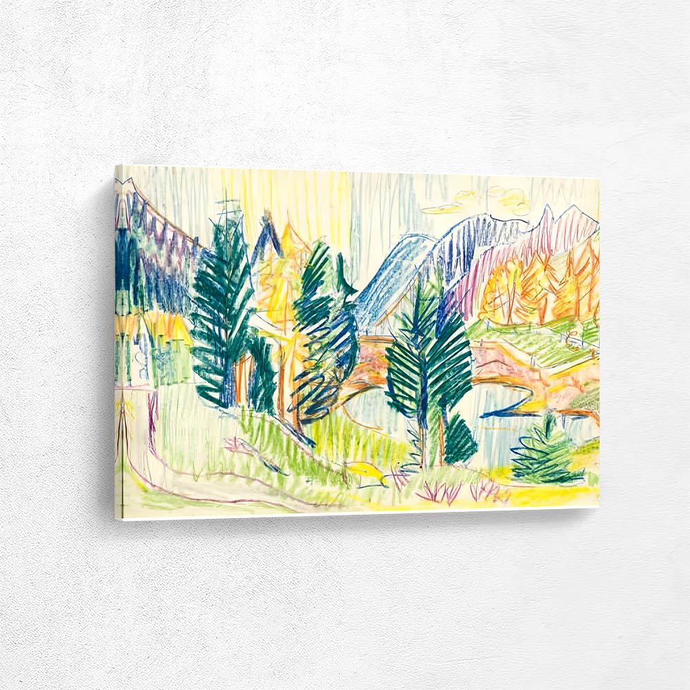 View of the Sertig Valley