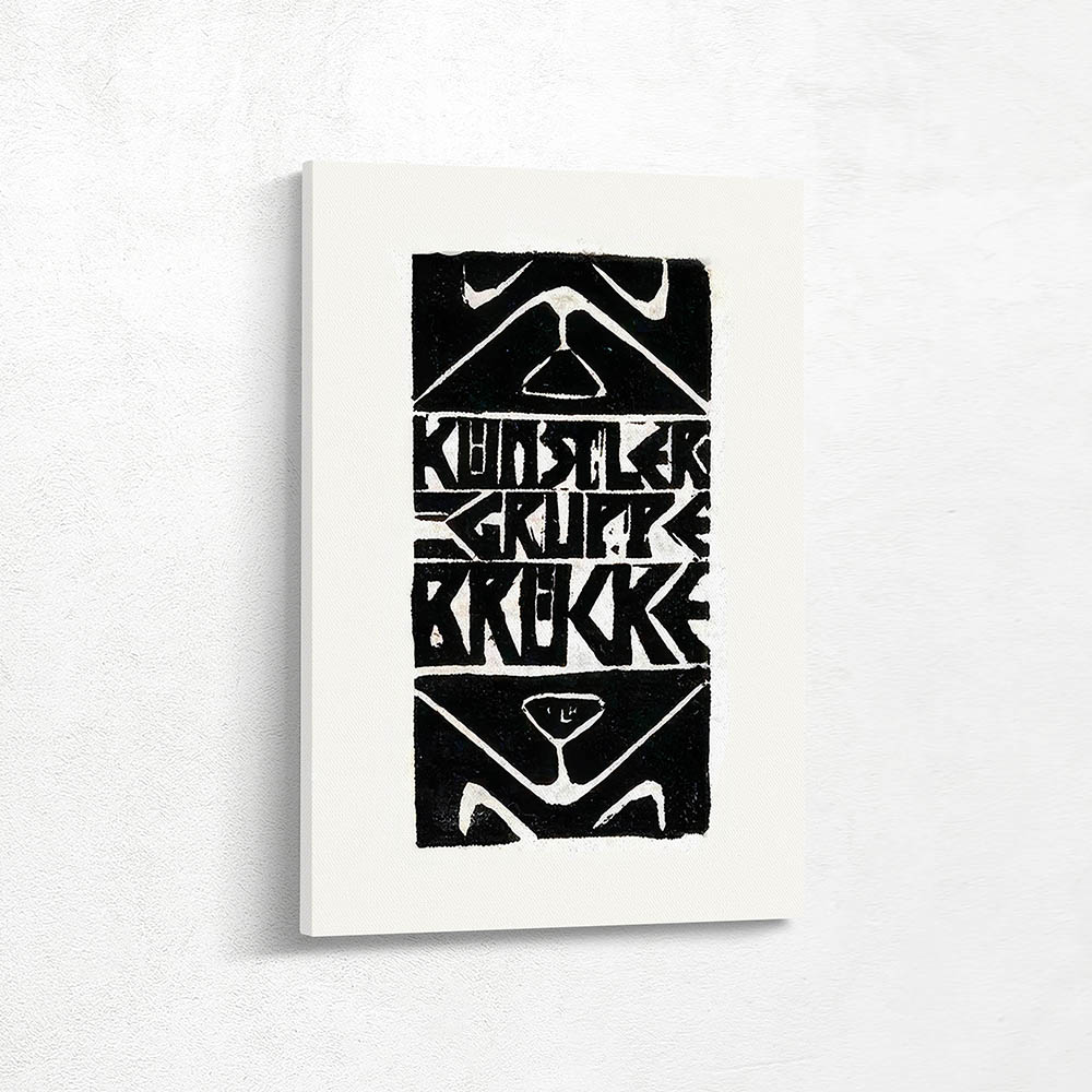 Title vignette for the program of the artists group Brücke