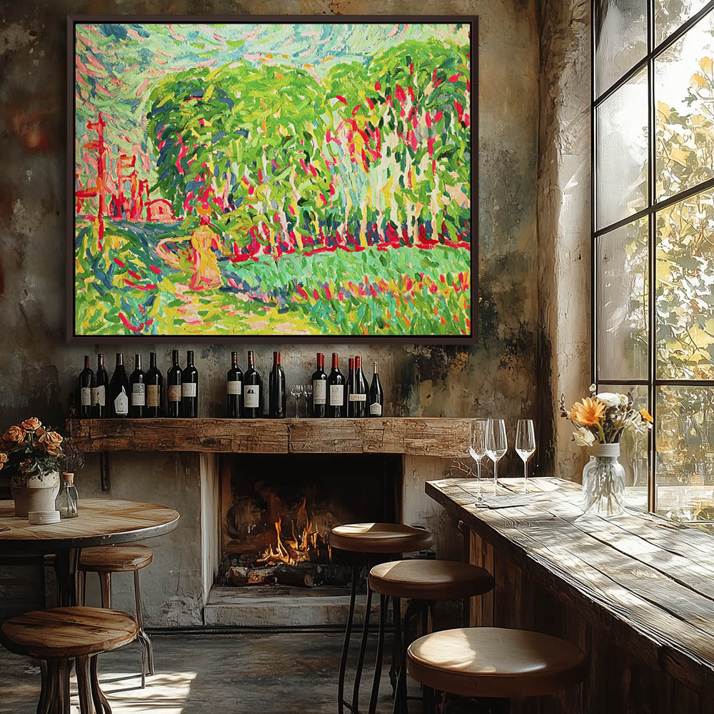 A Woman in a Birch Wood - Image 3