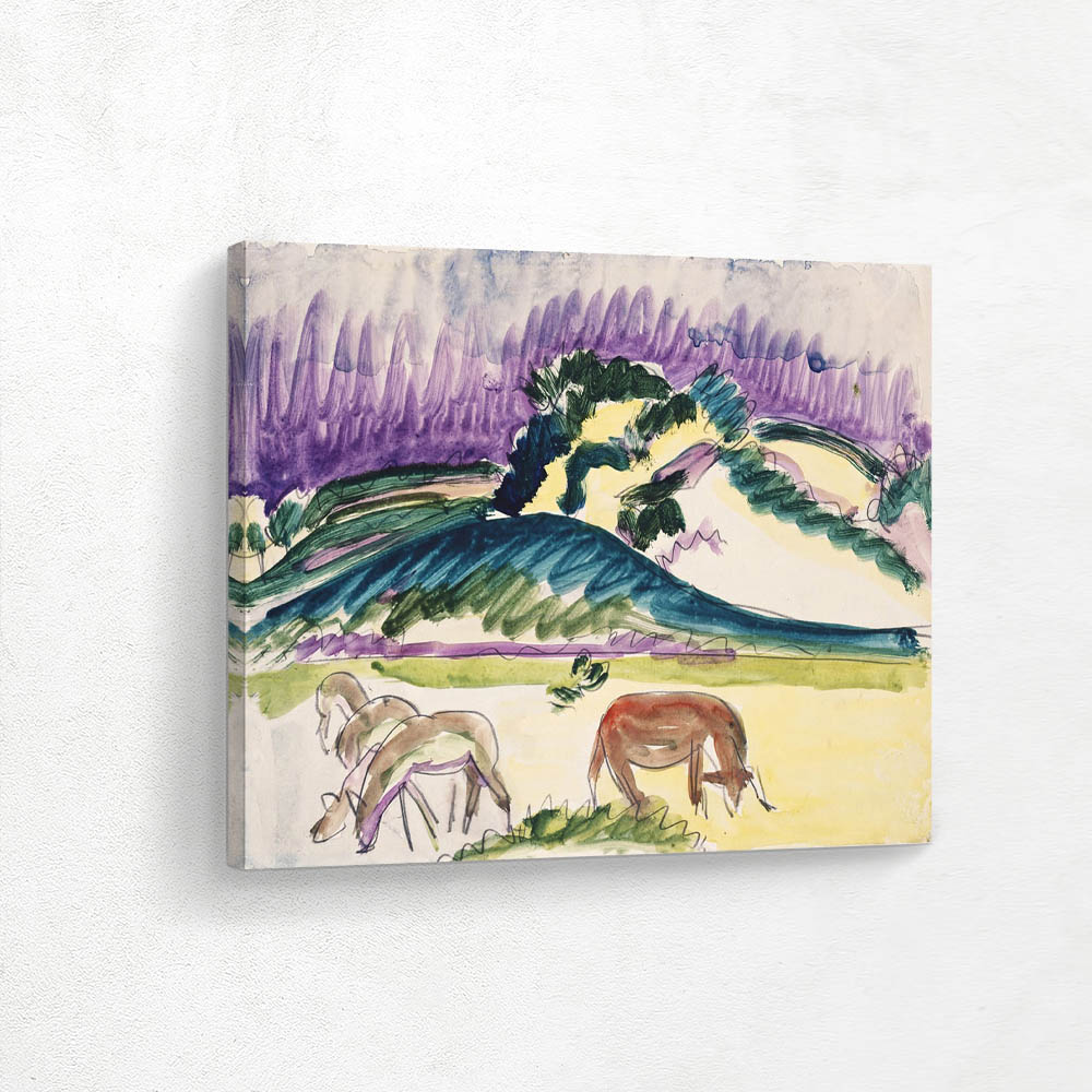 Cows in the Pasture by the Dunes