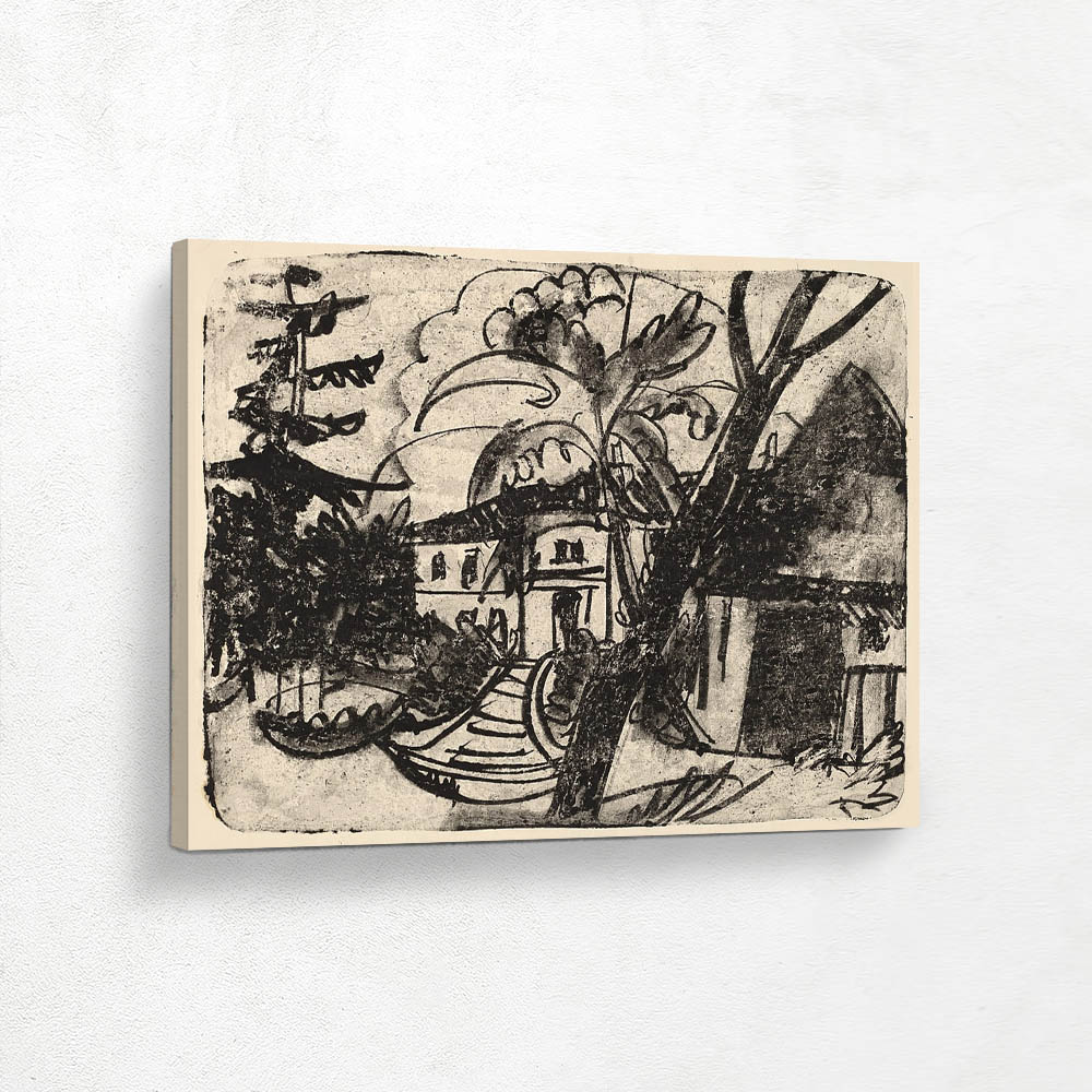 Danish Farm with Manor House,
