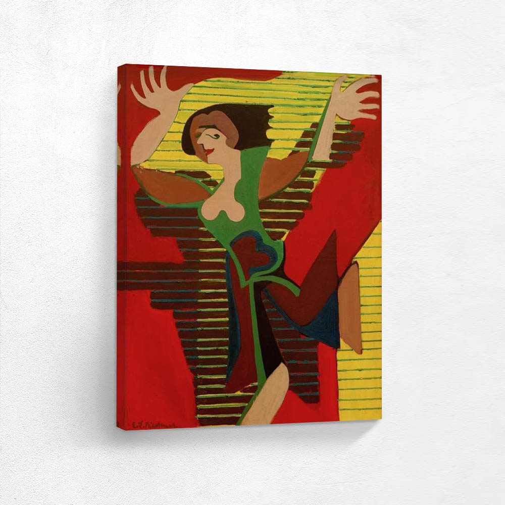 Jumping dancer. Gret Palucca