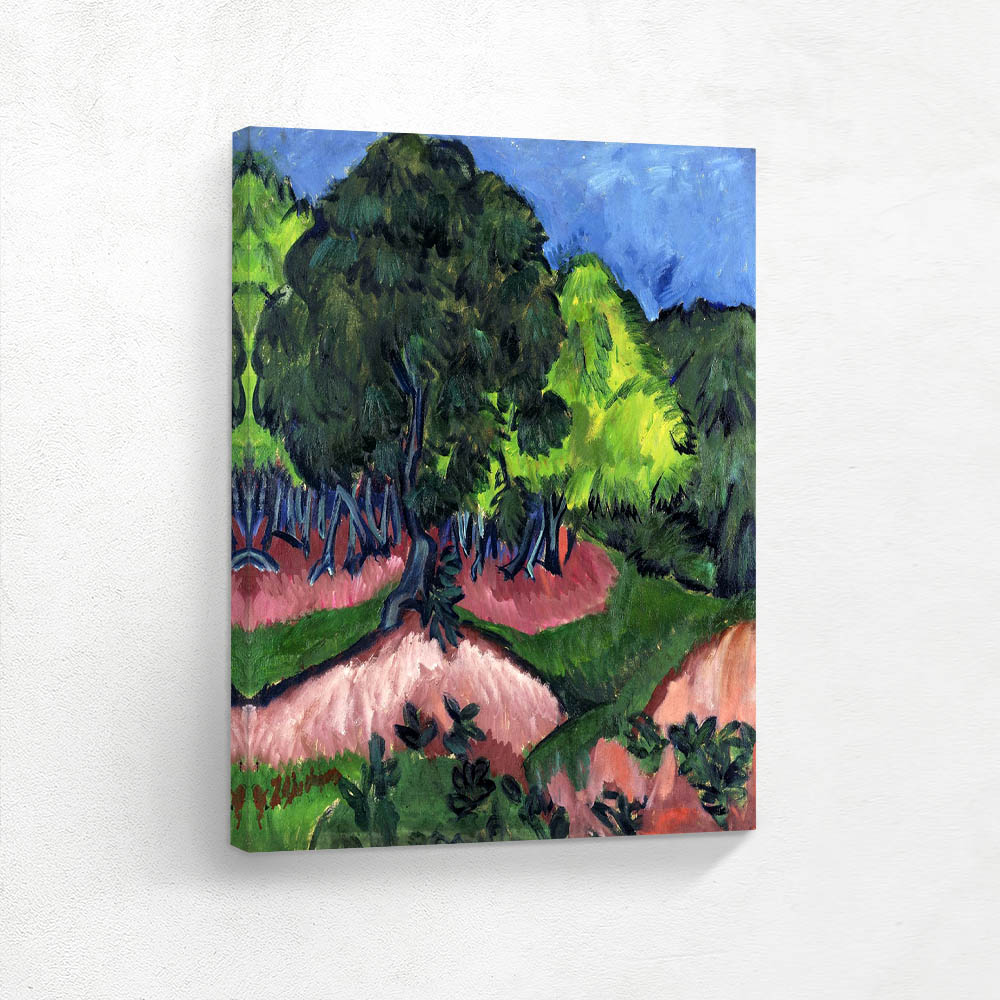 Landscape with Chestnut Tree