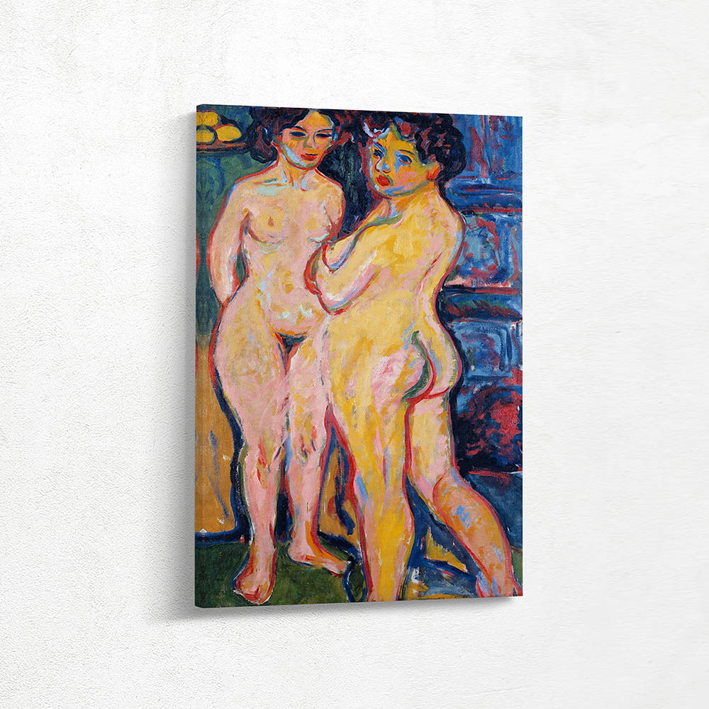 Nudes Standing by Stove