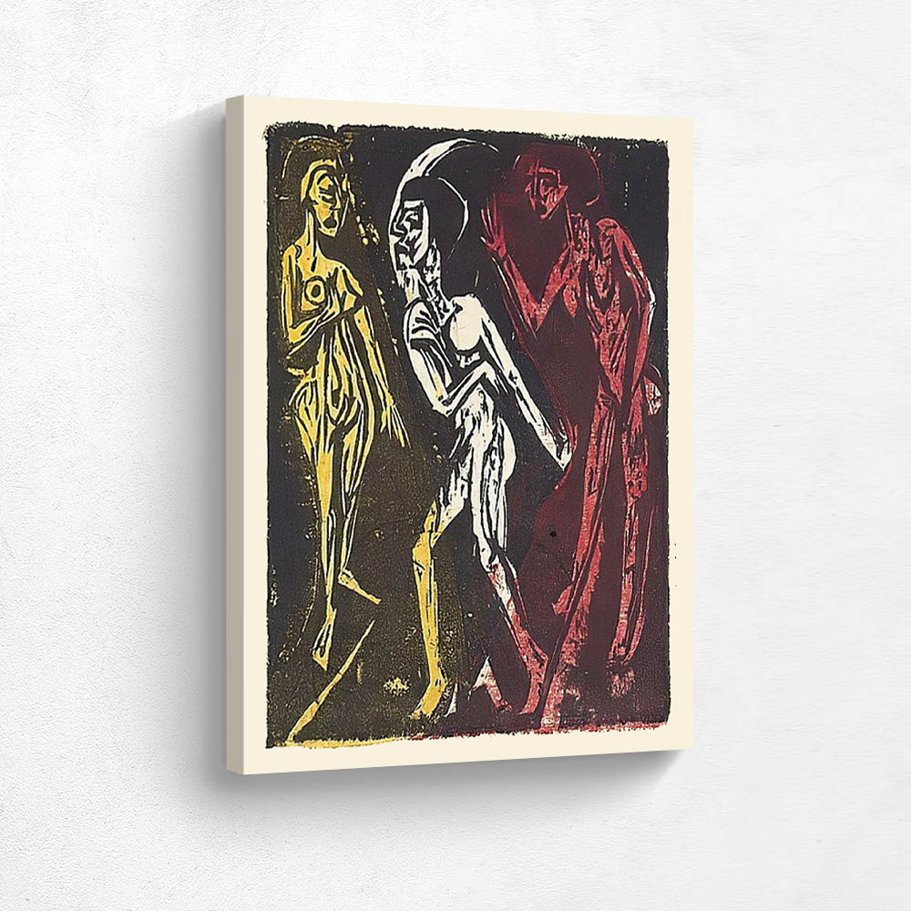 The dance between the women