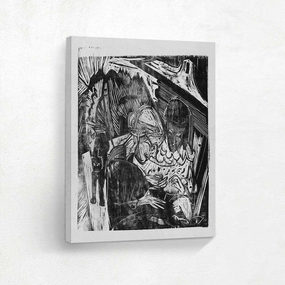 Working Women on Balcony