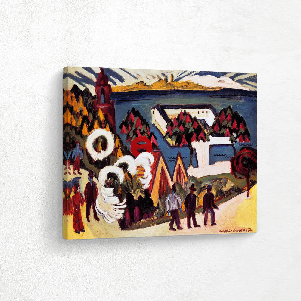 View of Lake Constance at Kreuzlingen