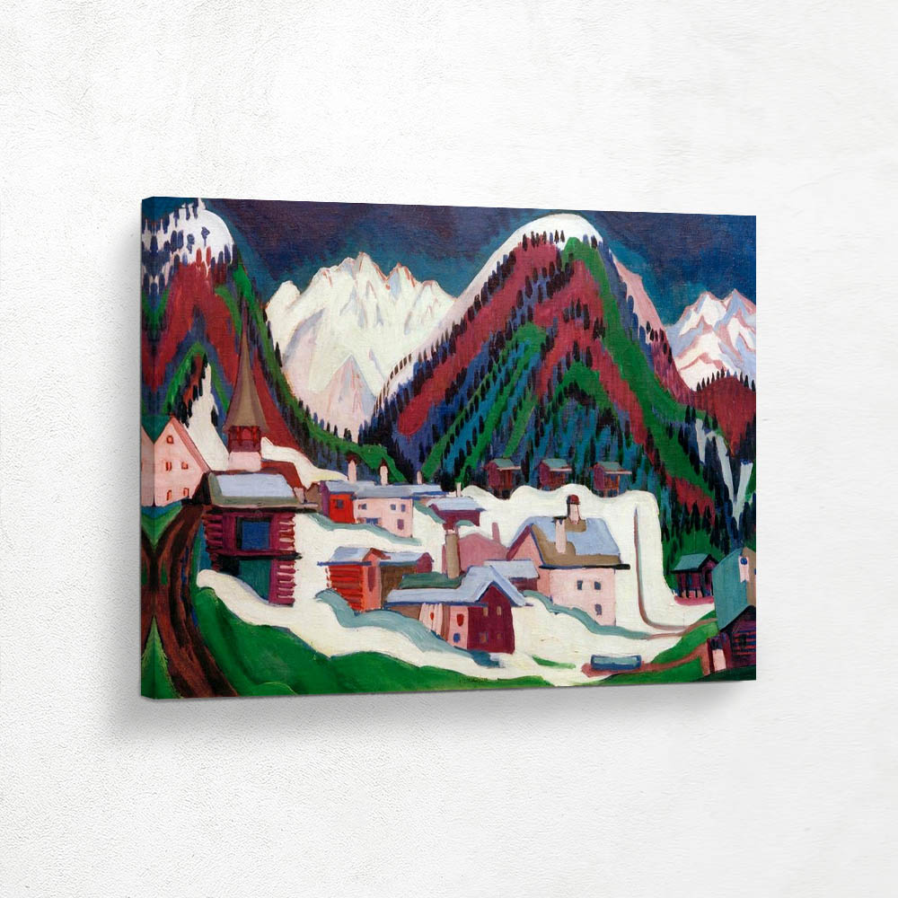 Village Monstein near Davos