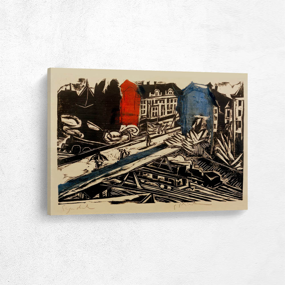 Wannsee Railway overpass bridge