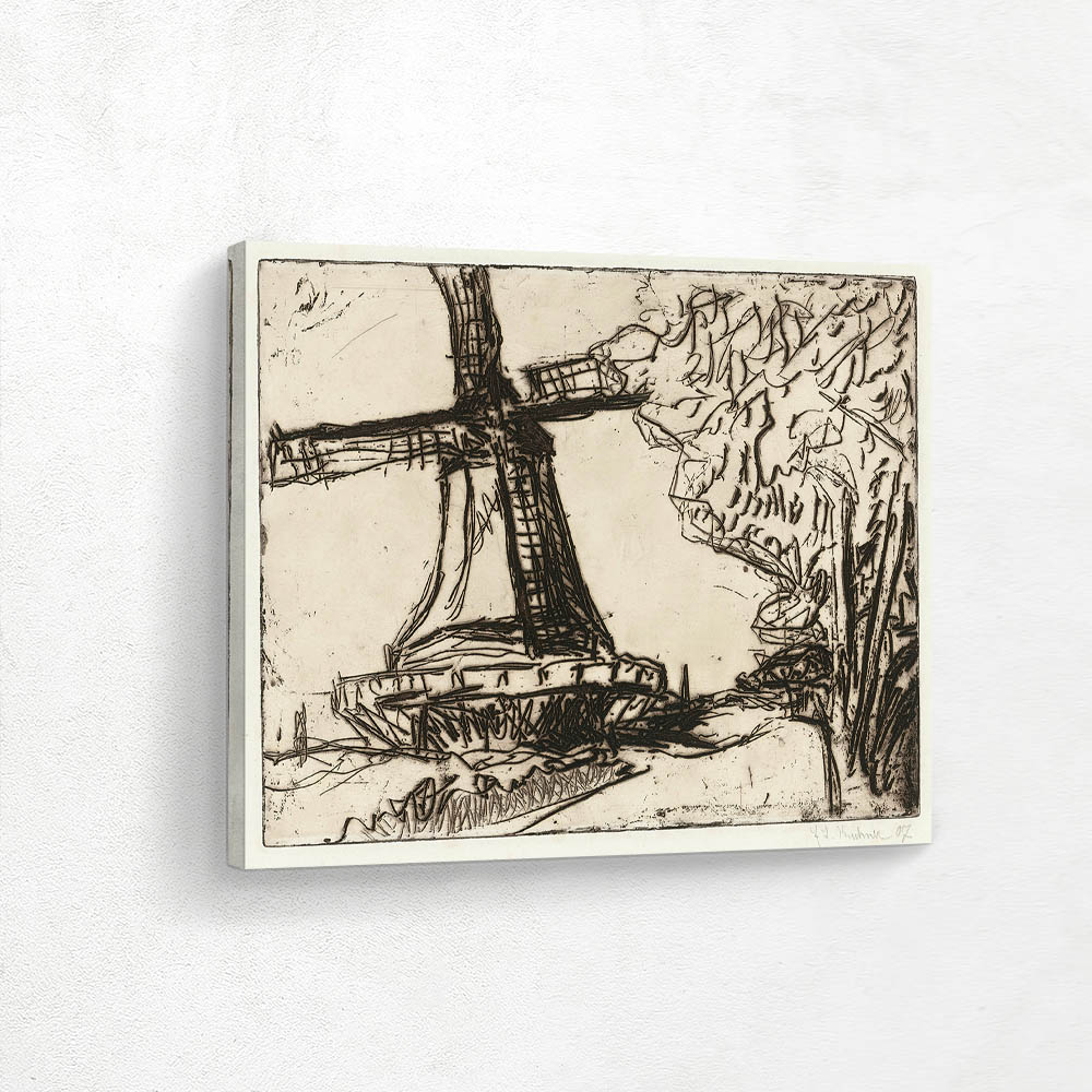 Windmühle Auf Fehmarn