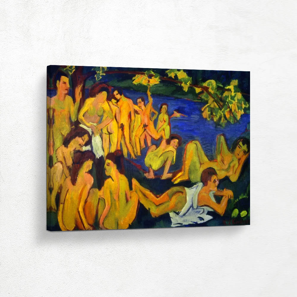 Bathers at Moritzburg