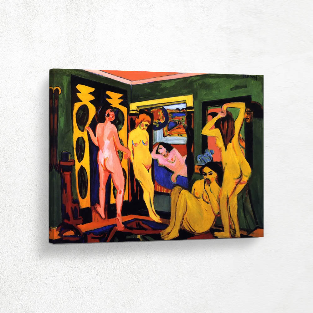 Bathers in the room