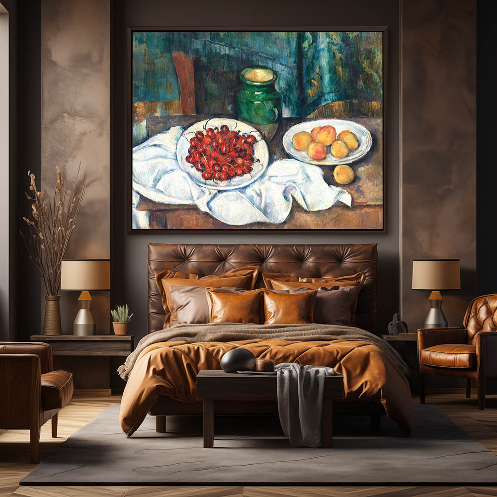 Still Life With Cherries And Peaches - Image 3