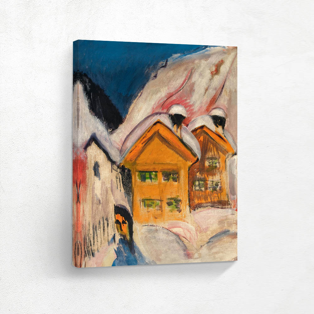 Houses in the Snow