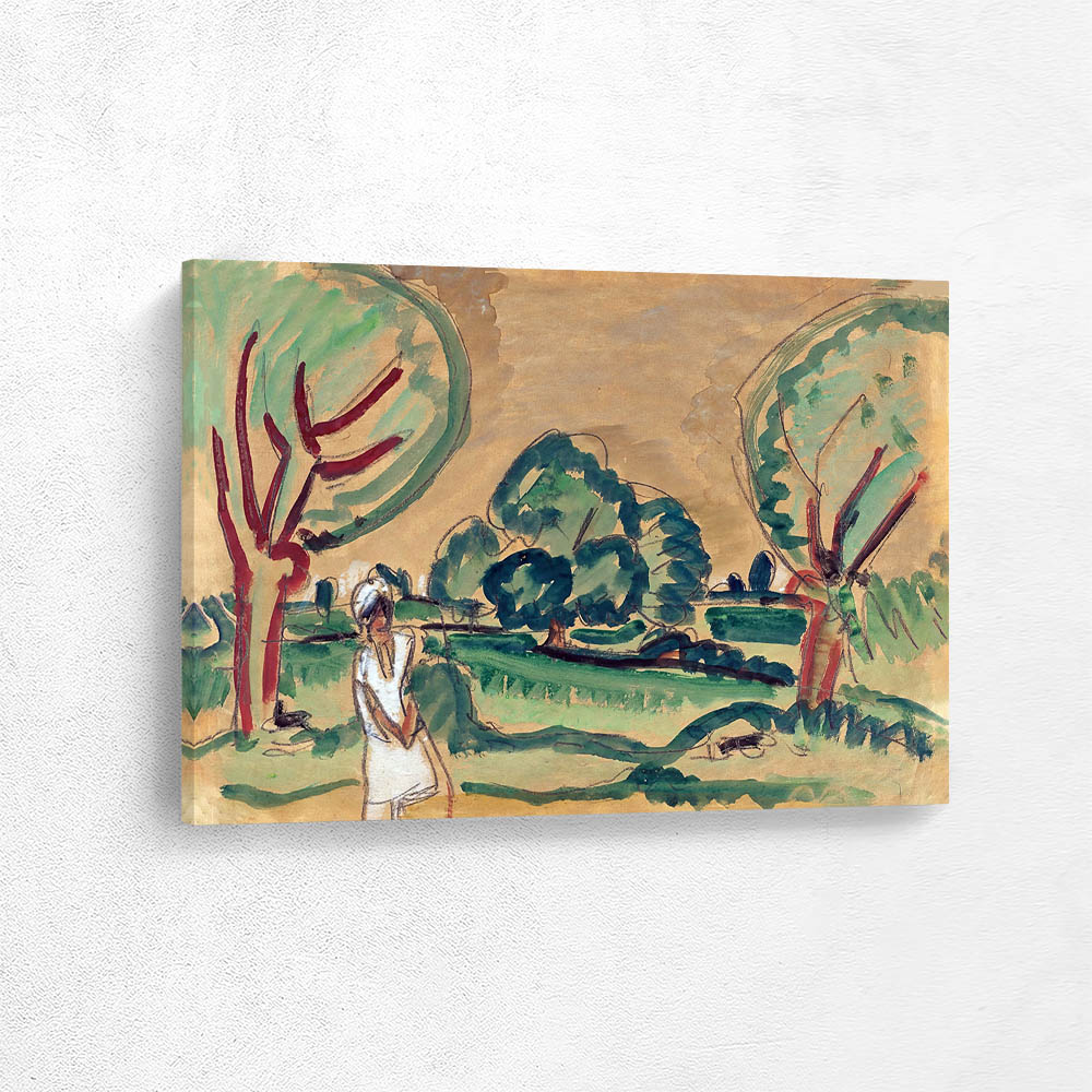 Landscape with Walker