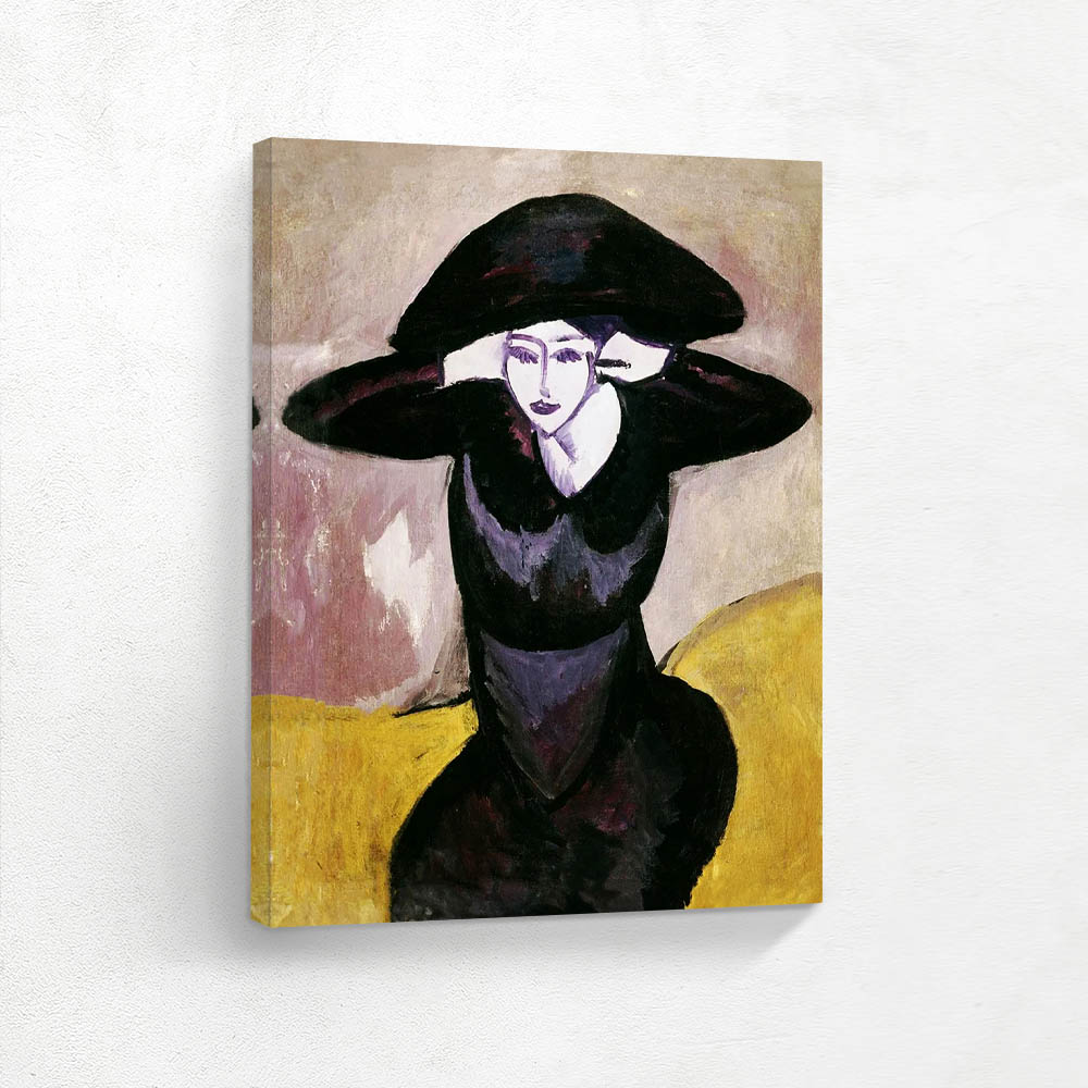 Woman in hat