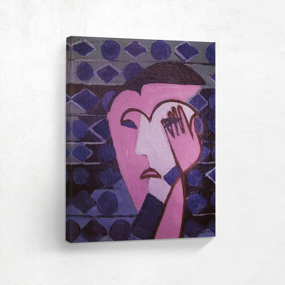 Portrait of a sad woman