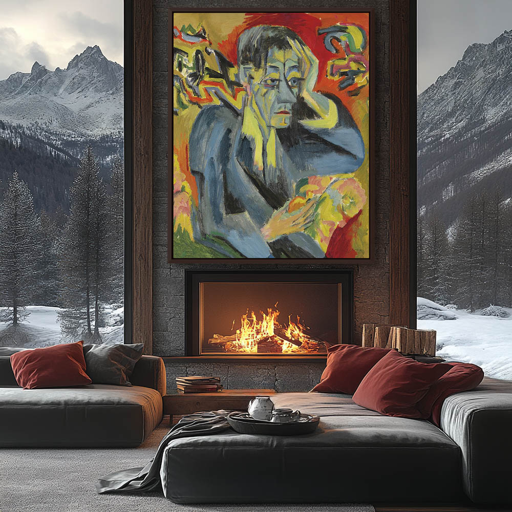 Portrait of the poet Frank - Image 3