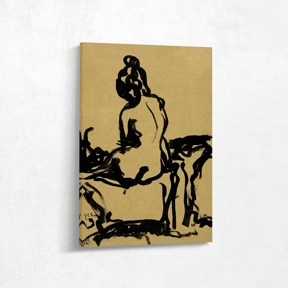 Seated Nude to the Left