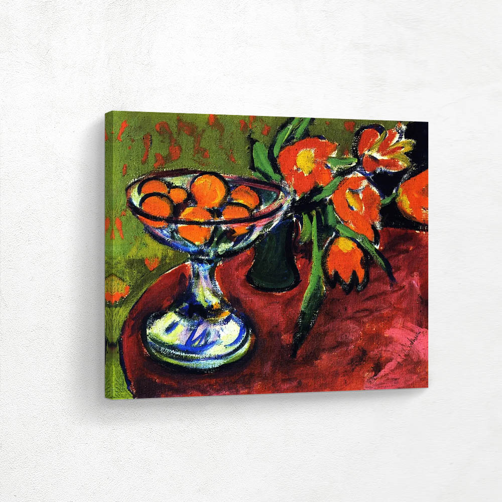 Still Life with Oranges and Tulips