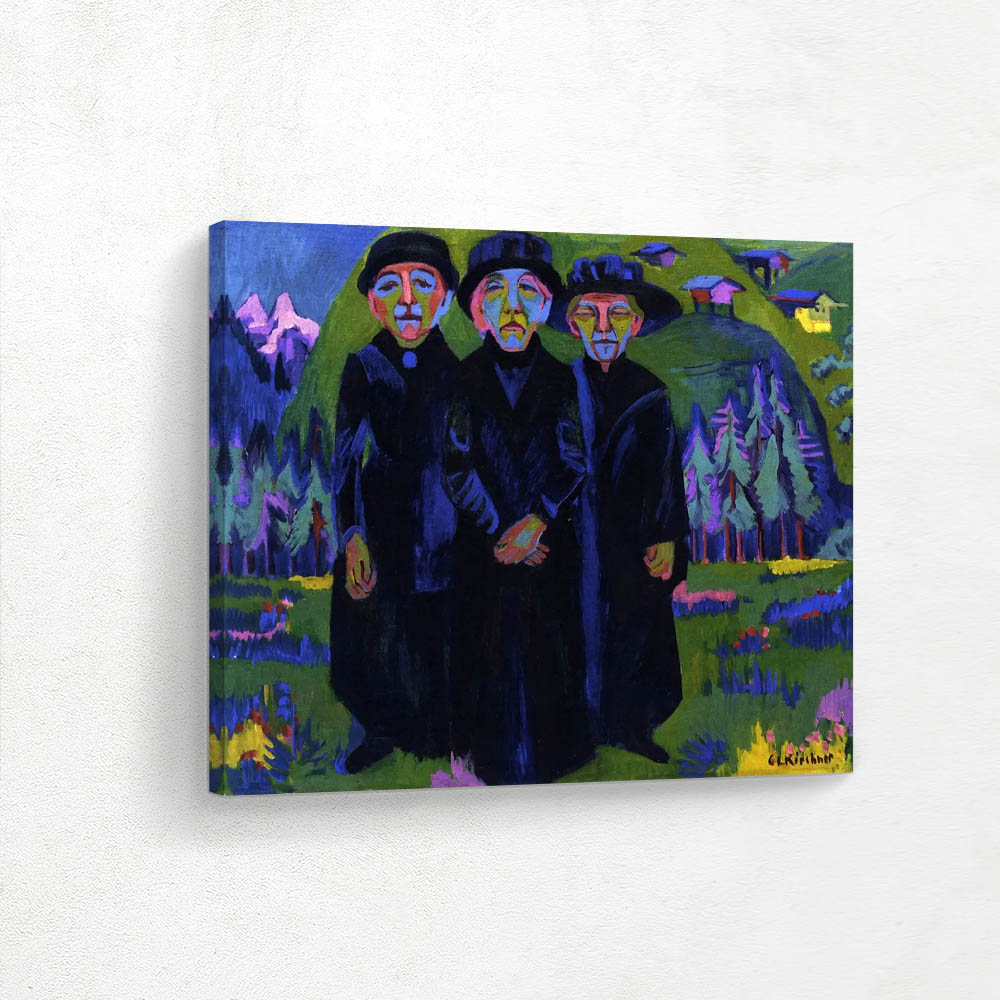 Three elderly women