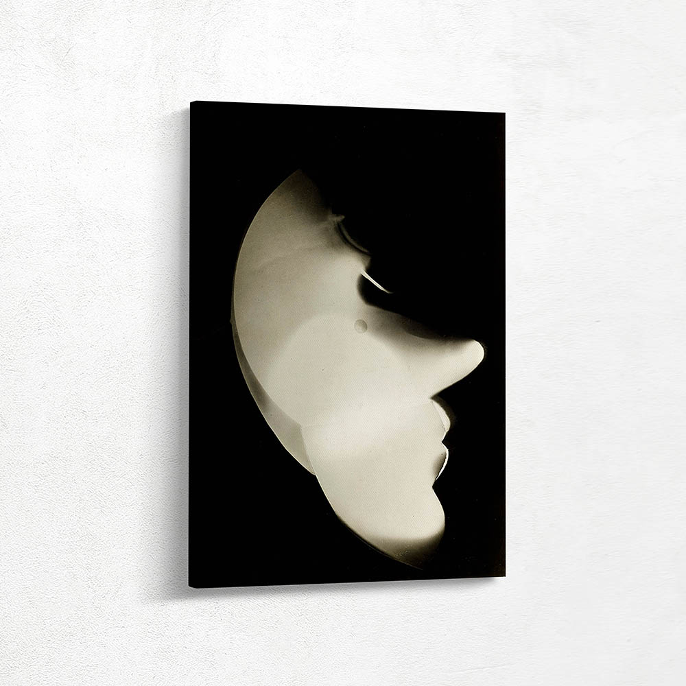 (Moonface) or Self-Portrait in Profile