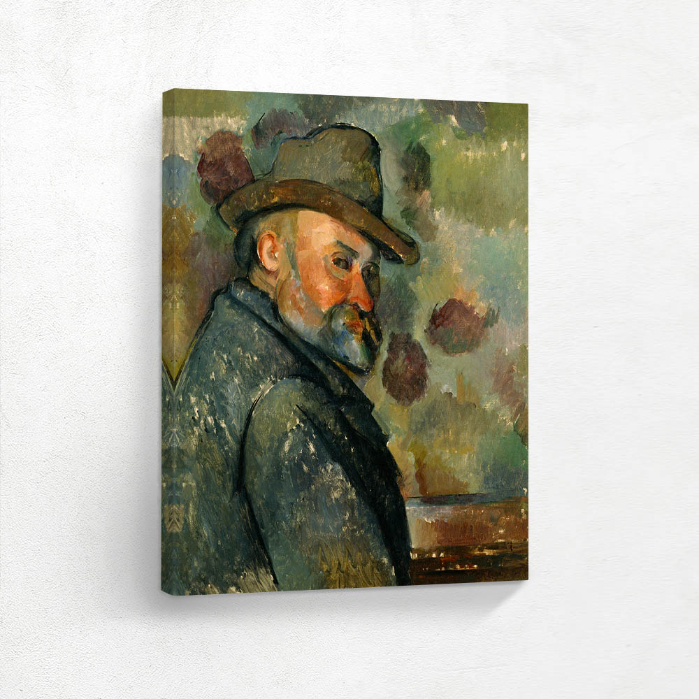 Cézanne wearing a hat