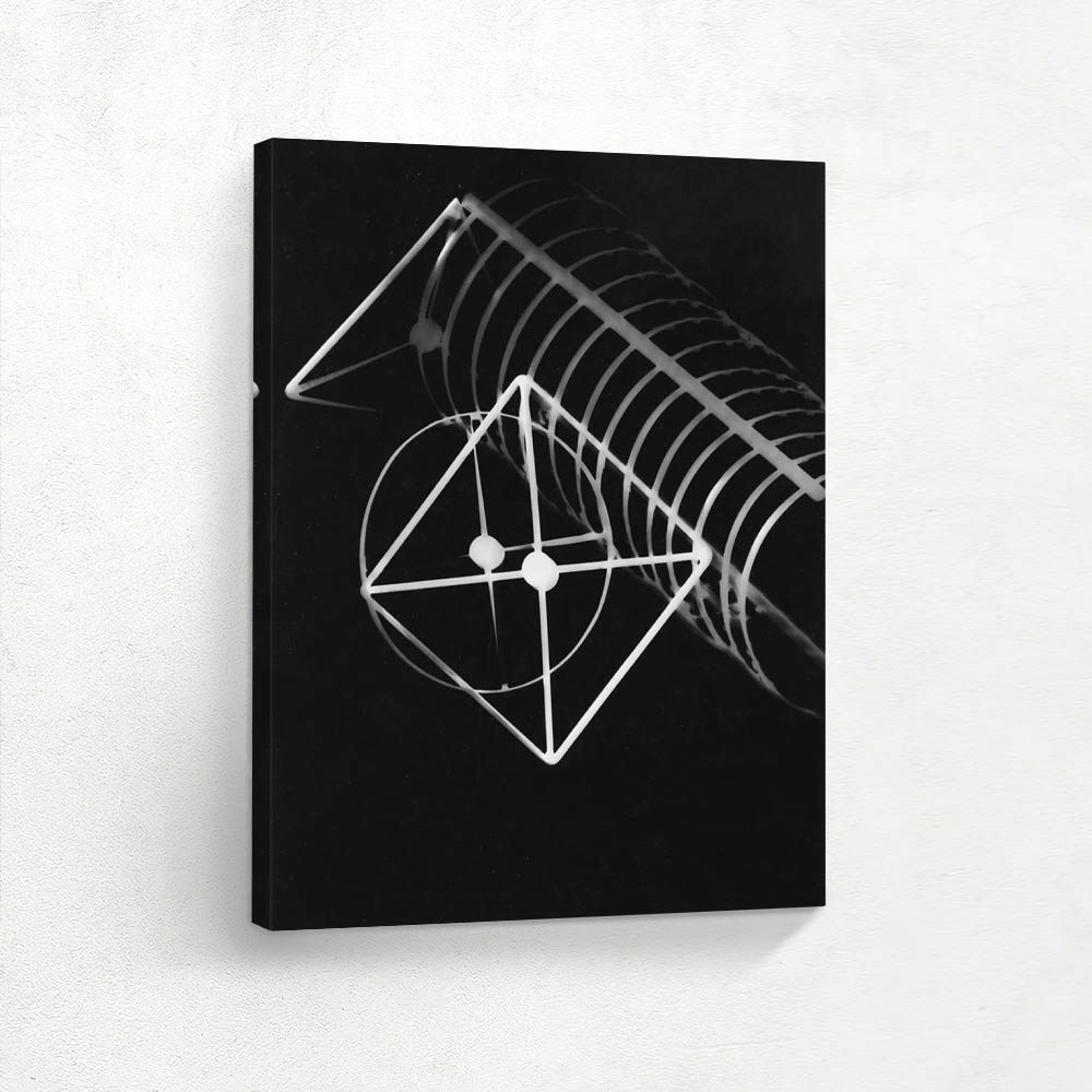 Fotogrann with Diagrannatic Square and Circles