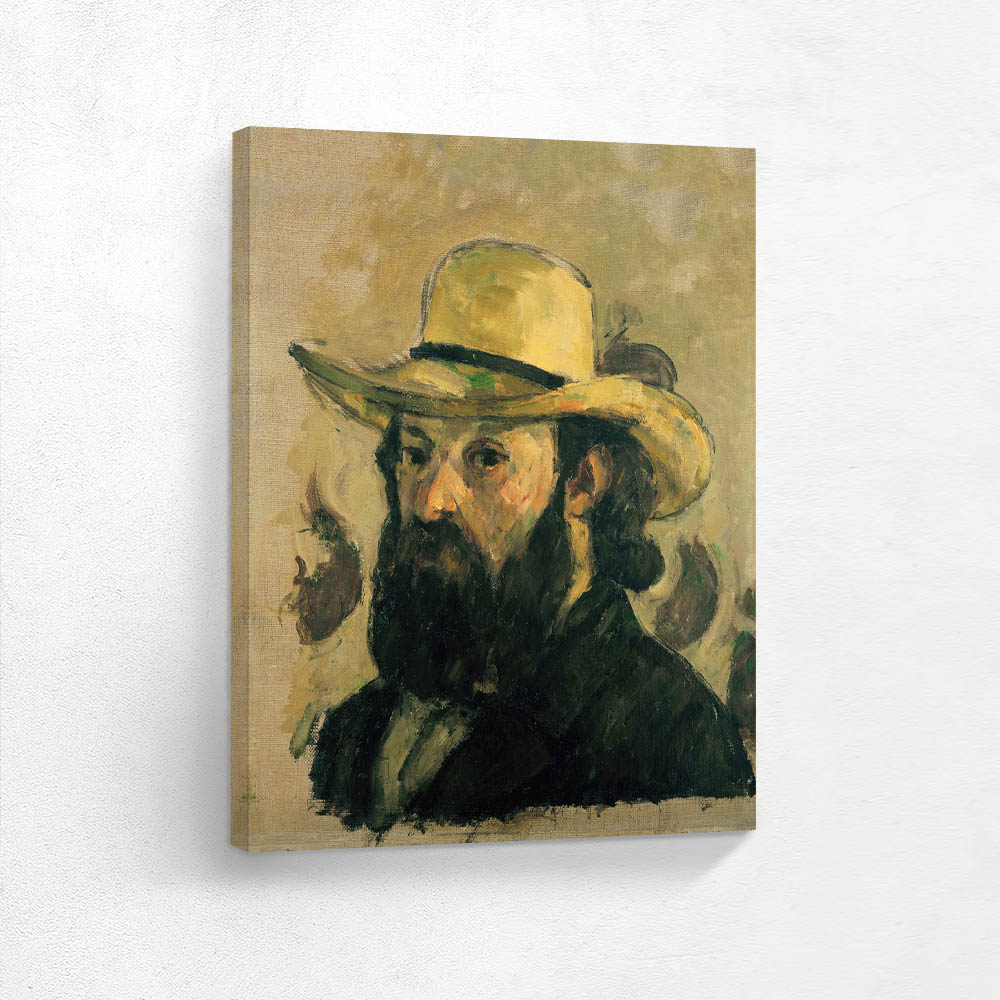 Self-Portrait in a Straw Hat