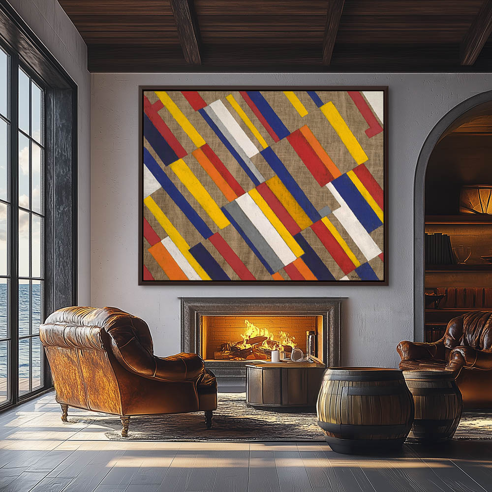 Tilled Fields Painting - Image 3