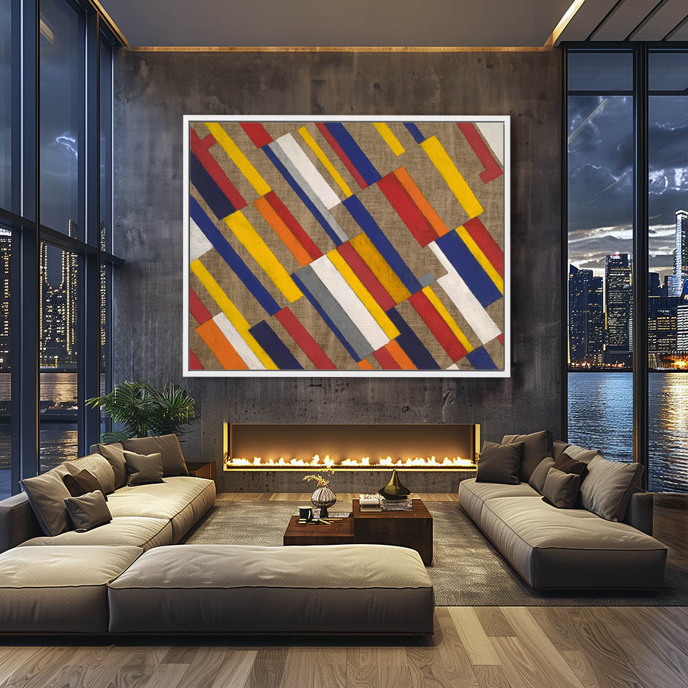 Tilled Fields Painting - Image 4