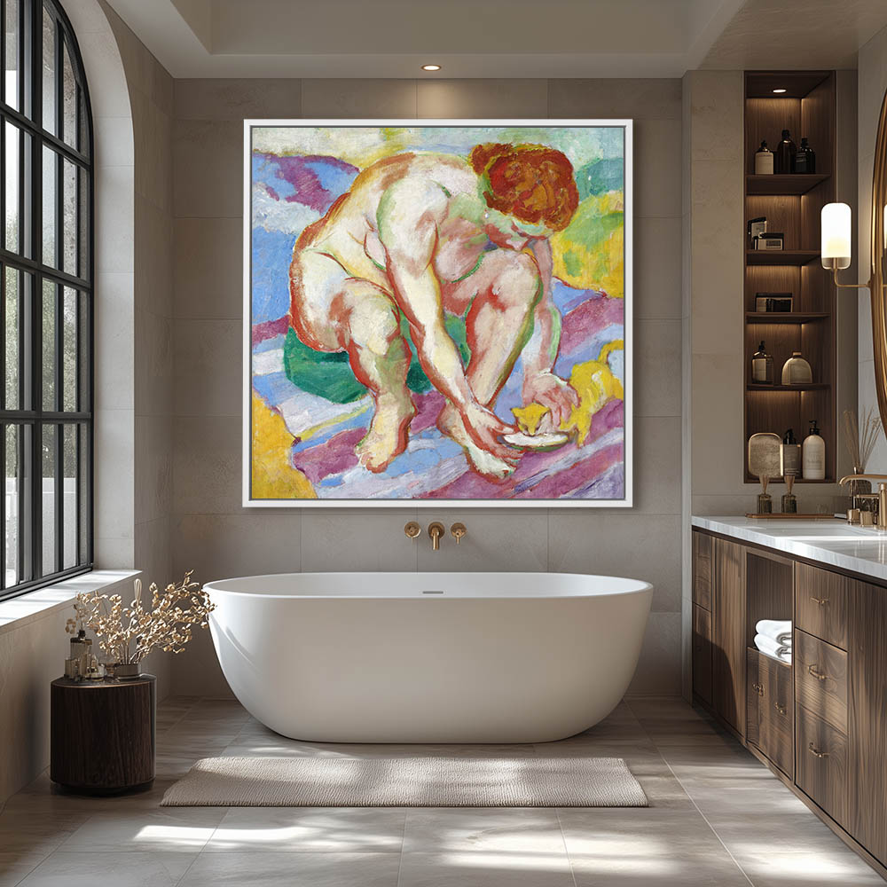 Nude with a cat - Image 4
