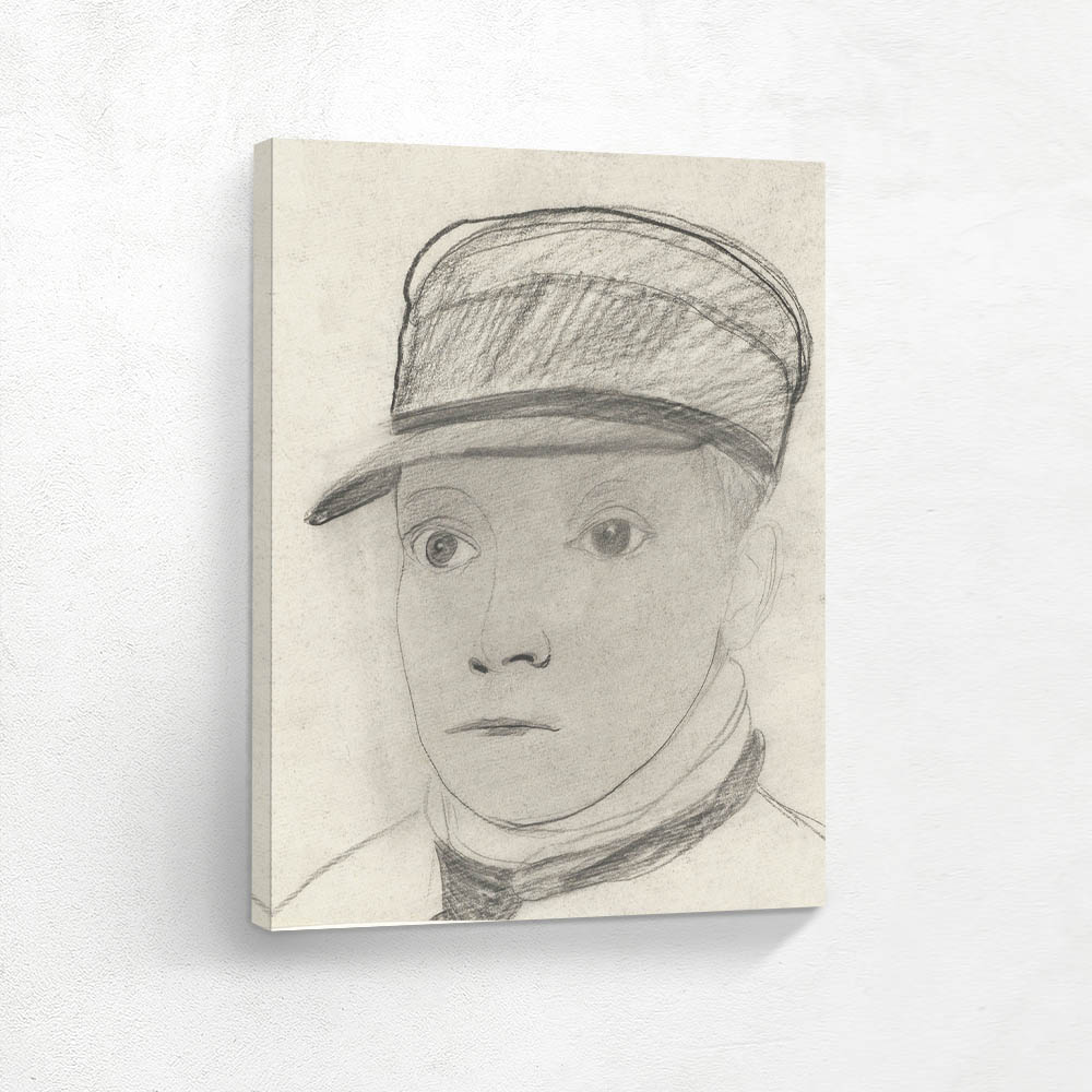 Boy’s Head with Cap,