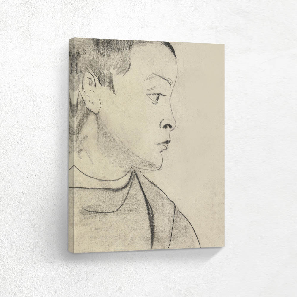 Head of a Boy, in Profile
