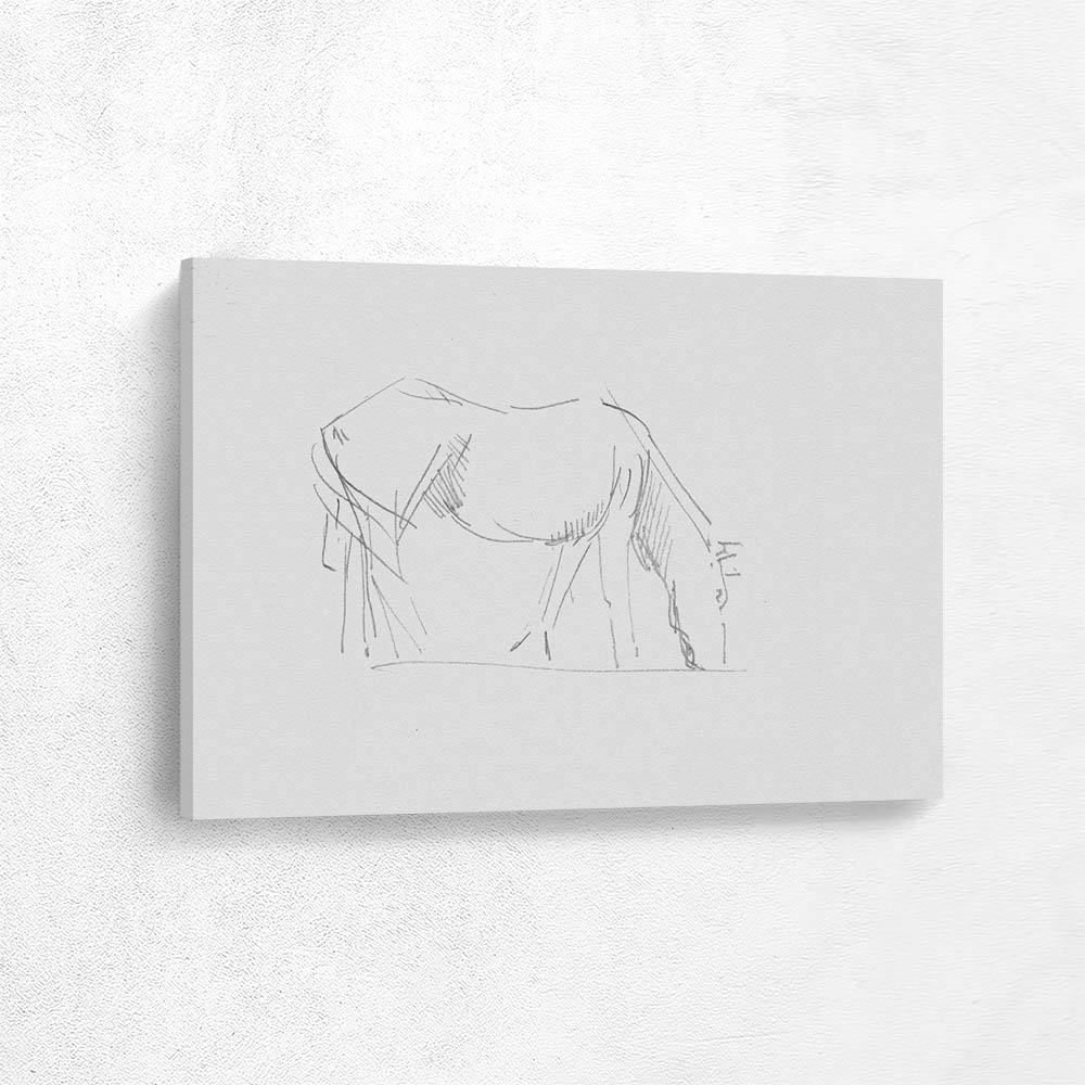 Grazing Horse Sketch