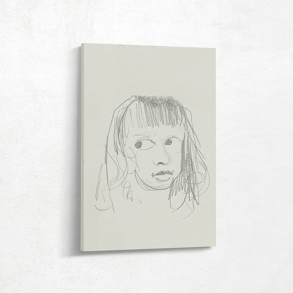 Head of a girl