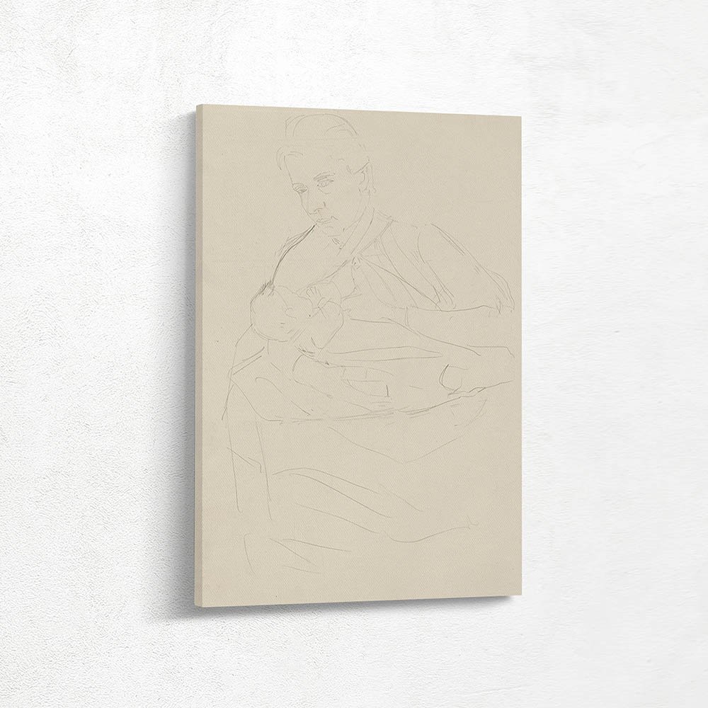 Mother with a Baby at the Breast