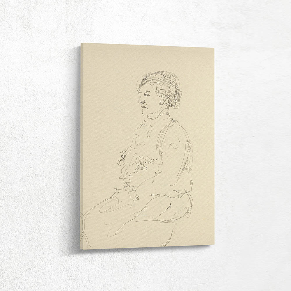 Portrait of Joanna Hermine Lion Cachet-Cordes