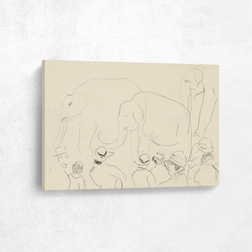 Spectators at Three Elephants