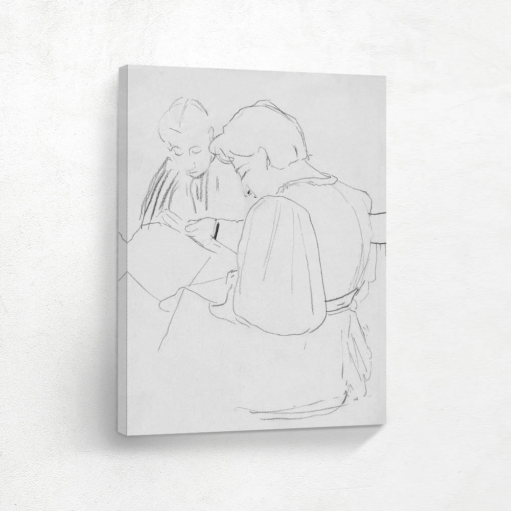 Two Handworking Girls