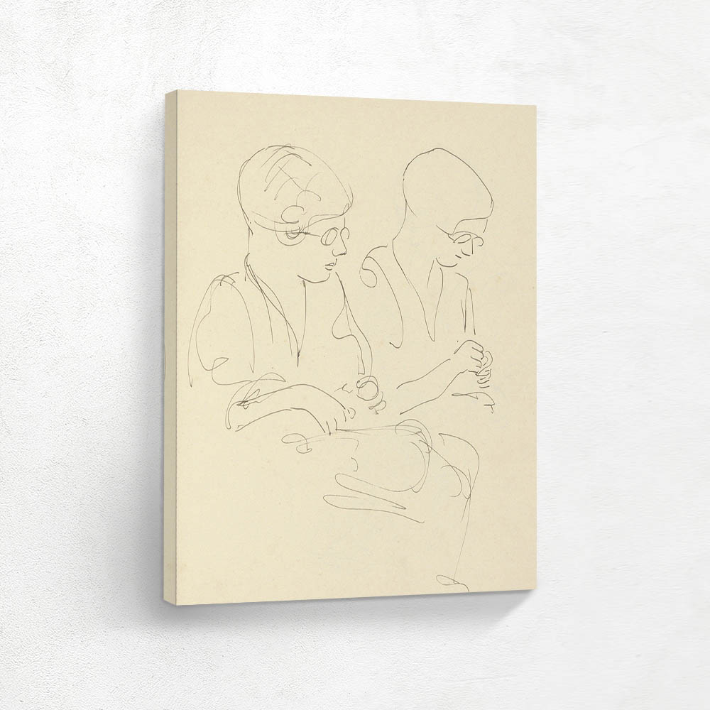 Two Handworking Girls