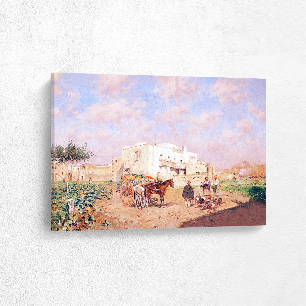 Southern Landscape with a Green Grocer