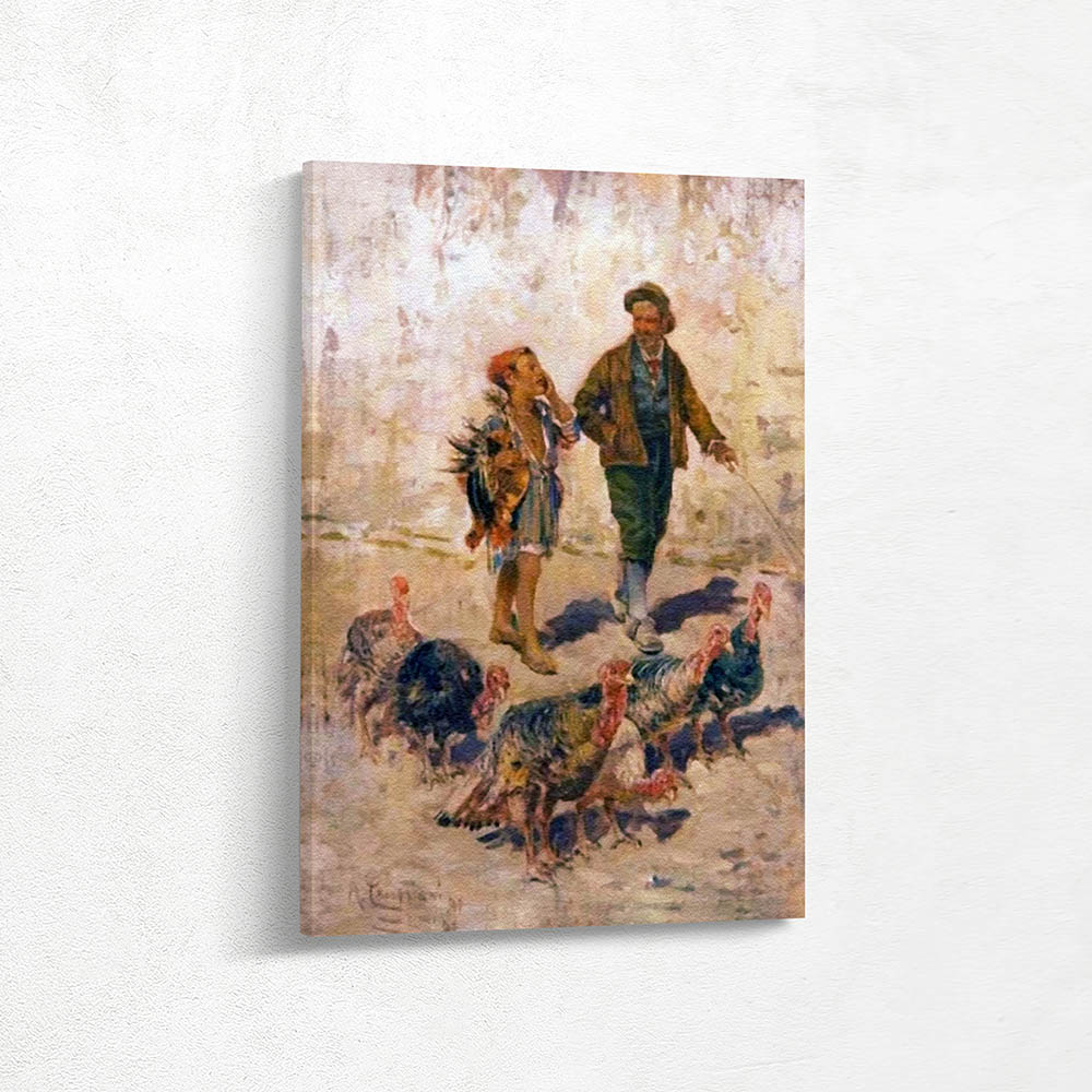 The Turkeys and Their Keepers