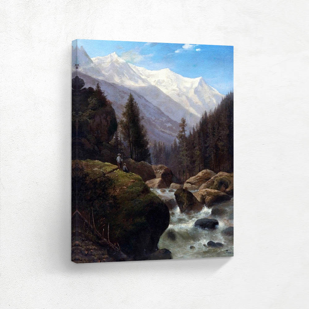 Mountain River Landscape