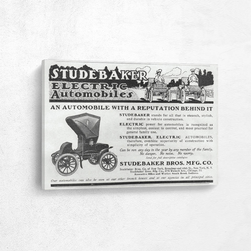 Studebaker Automobile Advertising Poster